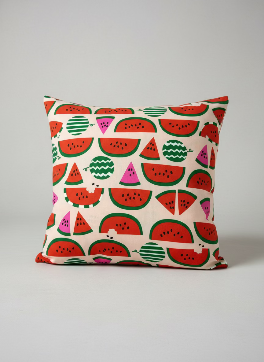 Melon sofa pillow