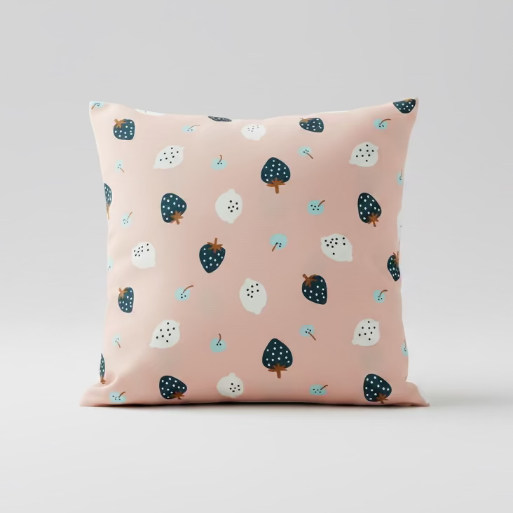 Berry sofa pillow